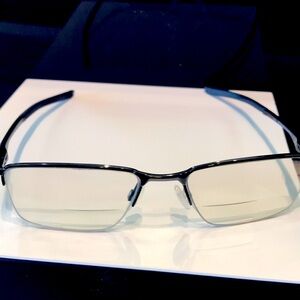 Oakley Socket 5.5 Black rimlon Mens Eyeglasses